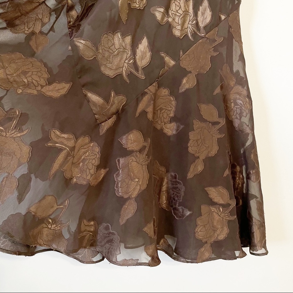 Vtg Barbizon Floral Nightgown Long Slip Dress - Picture 5 of 12